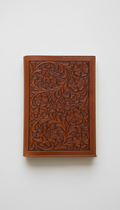 Engraved Leather Wedding Guestbook